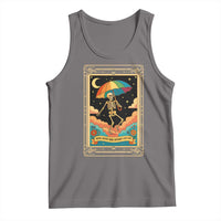 Shade Never Made Anybody Less Gay Tank Top Funny Skeleton Rainbow Pride Month - Wonder Print Shop