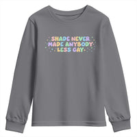 Shade Never Made Anybody Less Gay Youth Sweatshirt LGBTQ Pride - Wonder Print Shop