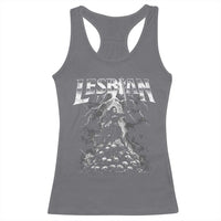 Lesbian Racerback Tank Top Funny Meme Dark Fantasy