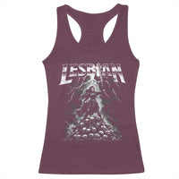 Lesbian Racerback Tank Top Funny Meme Dark Fantasy