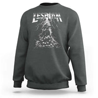 Lesbian Sweatshirt Funny Meme Dark Fantasy