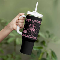 Save A Horse Ride A Cowgirl Tumbler With Handle Subtle Lesbian Cowgirl Western LGBTQ Pride Month - Wonder Print Shop