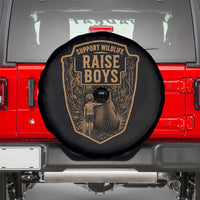 Support Wildlife Raise Boys Spare Tire Cover Funny Mama Bear Outdoor Family Nature Lover Gift
