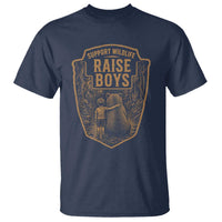 Support Wildlife Raise Boys T Shirt Funny Mama Bear Outdoor Family Nature Lover Gift