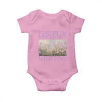 St Therese of Lisieux Baby Onesie Catholic Saint Gift for Girls Orthodox Christian