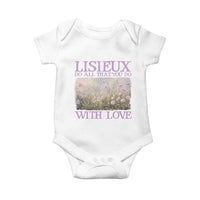 St Therese of Lisieux Baby Onesie Catholic Saint Gift for Girls Orthodox Christian