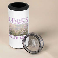 St Therese of Lisieux 4 in 1 Can Cooler Tumbler Catholic Saint Gift for Girls Orthodox Christian
