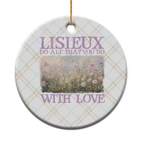 St Therese of Lisieux Ceramic Ornament Catholic Saint Gift for Girls Orthodox Christian