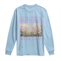St Therese of Lisieux Long Sleeve Shirt Catholic Saint Gift for Girls Orthodox Christian