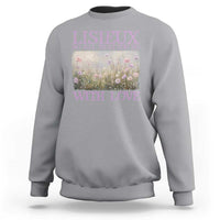 St Therese of Lisieux Sweatshirt Catholic Saint Gift for Girls Orthodox Christian