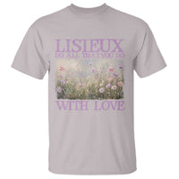 St Therese of Lisieux T Shirt Catholic Saint Gift for Girls Orthodox Christian