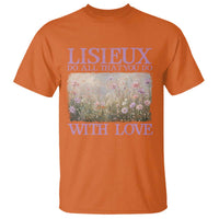 St Therese of Lisieux T Shirt Catholic Saint Gift for Girls Orthodox Christian