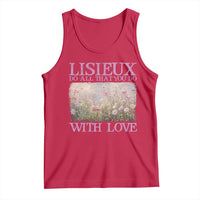 St Therese of Lisieux Tank Top Catholic Saint Gift for Girls Orthodox Christian