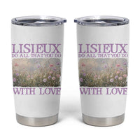 St Therese of Lisieux Tumbler Cup Catholic Saint Gift for Girls Orthodox Christian