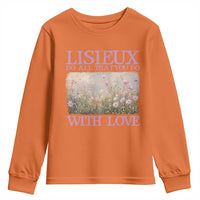 St Therese of Lisieux Youth Sweatshirt Catholic Saint Gift for Girls Orthodox Christian