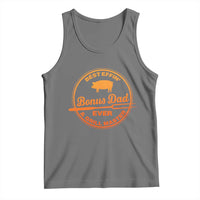 Best Effin Bonus Dad Ever And Grill Master Tank Top Step Dad Fathers Day Gift Cooking Grilling BBQ Chef