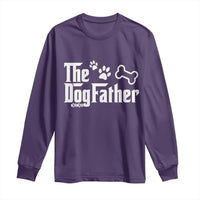 Dog Dad Long Sleeve Shirt The Dogfather Fathers Day Gift For Dog Lovers