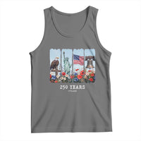 250 Years American 1776 2026 Tank Top 250th 4th July Independence Day Eagle Statue of Liberty Flag