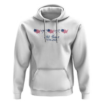 250th Anniversary USA Hoodie American Flag Dainty Bow 4th of July