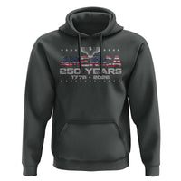 250th Anniversary USA Hoodie Vintage Eagle 250 Years American 1776 2026 US Flag