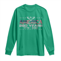 250th Anniversary USA Long Sleeve Shirt Vintage Eagle 250 Years American 1776 2026 US Flag