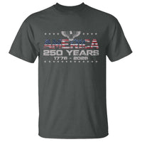 250th Anniversary USA T Shirt Vintage Eagle 250 Years American 1776 2026 US Flag
