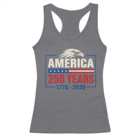 250 Anniversary USA Racerback Tank Top Retro Eagle 250 Years Of Freedom 1776 2026