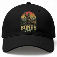 Bigfoot Bonus Dad Baseball Cap Retro Stepdad Fathers Day Gifts