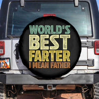 Retro World's Best Farter I Mean Father Spare Tire Cover Gag Gift Birthday Husband Dad Fathers Day