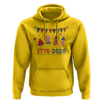 250th Anniversary USA Hoodie Patriotic Watermelon Hotdog Firework 250 Years American 1776 2026 250th 4th July