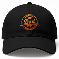 Best Effin Dad Ever And Grill Master Baseball Cap Funny Grilling BBQ Sarcastic