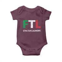 Gym Tan Laundry GTL Italian Flag Baby Onesie - Wonder Print Shop