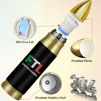 Gym Tan Laundry GTL Italian Flag Bullet Tumbler - Wonder Print Shop