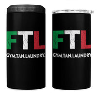 Gym Tan Laundry GTL Italian Flag 4 in 1 Can Cooler Tumbler - Wonder Print Shop