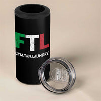 Gym Tan Laundry GTL Italian Flag 4 in 1 Can Cooler Tumbler - Wonder Print Shop