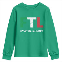 Gym Tan Laundry GTL Italian Flag Youth Sweatshirt - Wonder Print Shop