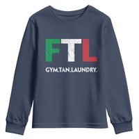 Gym Tan Laundry GTL Italian Flag Youth Sweatshirt - Wonder Print Shop