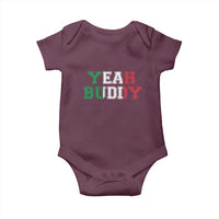 Yeah Buddy Italian Flag Baby Onesie Vintage Retro - Wonder Print Shop