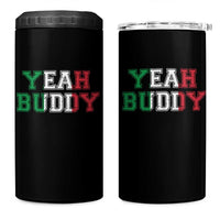 Yeah Buddy Italian Flag 4 in 1 Can Cooler Tumbler Vintage Retro - Wonder Print Shop