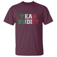 Yeah Buddy Italian Flag T Shirt Vintage Retro - Wonder Print Shop