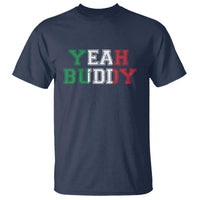 Yeah Buddy Italian Flag T Shirt Vintage Retro - Wonder Print Shop
