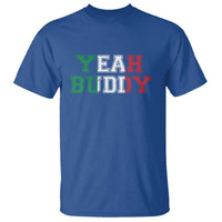 Yeah Buddy Italian Flag T Shirt Vintage Retro - Wonder Print Shop
