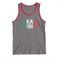 Yeah Buddy Italian Flag Tank Top Vintage Retro - Wonder Print Shop