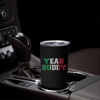 Yeah Buddy Italian Flag Tumbler Cup Vintage Retro - Wonder Print Shop