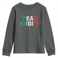 Yeah Buddy Italian Flag Youth Sweatshirt Vintage Retro - Wonder Print Shop