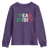 Yeah Buddy Italian Flag Youth Sweatshirt Vintage Retro - Wonder Print Shop