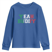 Yeah Buddy Italian Flag Youth Sweatshirt Vintage Retro - Wonder Print Shop