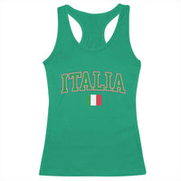 Vintage Italia Racerback Tank Top Print Retro Varsity Italian Apparel - Wonder Print Shop