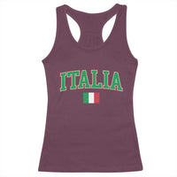 Vintage Italia Racerback Tank Top Print Retro Varsity Italian Apparel - Wonder Print Shop