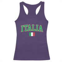 Vintage Italia Racerback Tank Top Print Retro Varsity Italian Apparel - Wonder Print Shop